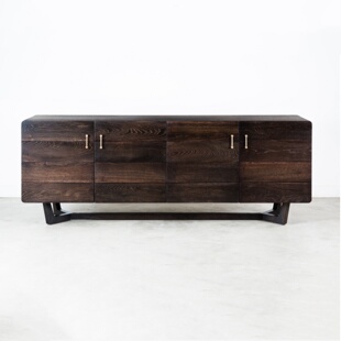 ROOT BRANCH进口北欧表情餐边柜TENO橡木电视柜边柜客厅家具定制