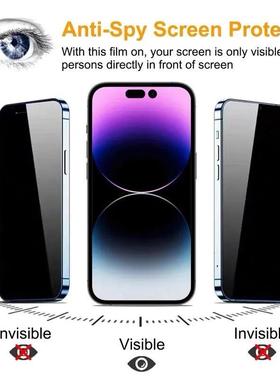 2PCS Privacy Screen Protector for IPhone 15 14 11 12 13 Pro