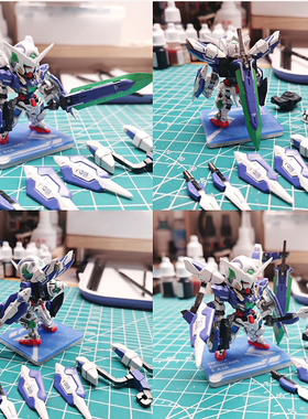 FW00能天使概念新装备背包武器配件改件GK三连星扎古吉姆老虎大魔