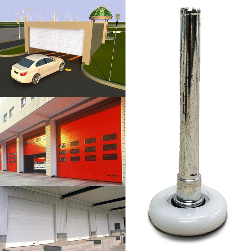 手动遥控电动自动智能翻板车库门轮子滚轮尼龙轮滑轮轱辘配件轨道