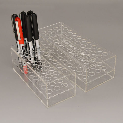 DIY超市货柜笔架多孔展示架