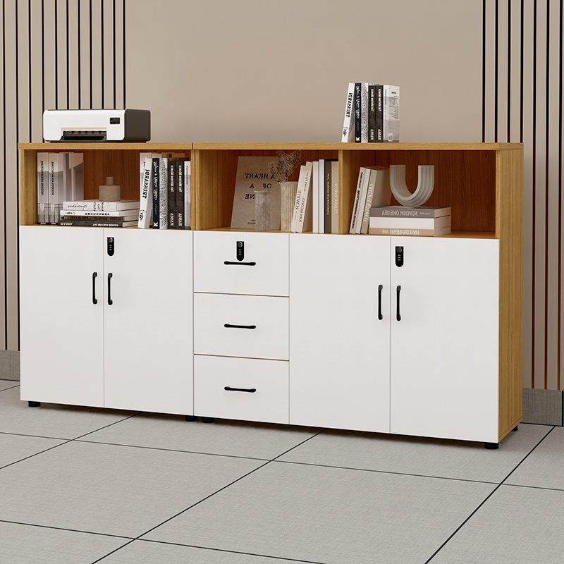 文件柜办公室矮柜资料储物柜落地柜带密码锁木质隔断柜边柜花槽柜,商业/办公家具,办公储物柜,淘宝优惠券,粉丝福利购,淘宝优惠卷