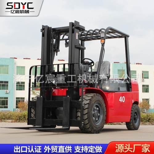 柴油四驱叉车3吨4吨5吨液压装卸搬运车抱夹侧移摆动内燃柴油叉车