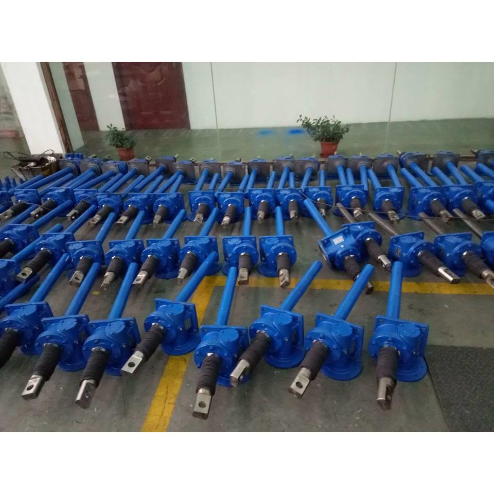 上海厂家直供SWL15T涡轮蜗杆升降机梯形螺母升降机滚珠丝杆升降机