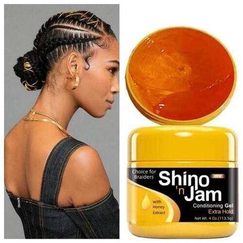 脏辫发蜡Shine N Jam Braiding Lock Conditioning Gel Hold 227g