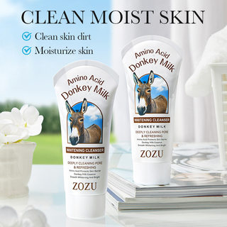 Amino Acid Donkey Milk Face Cleanser clean Foam驴乳洗面奶膏