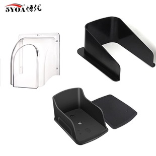 门铃开关户外防晒防雨防护罩门禁机防水罩读卡器人脸识别机保护盒