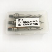 锁孔钻铣刀木盒三孔钻头10 10断桥铝门窗6542高速钢锁盒机钻头