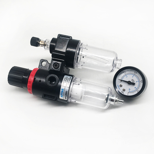 气动元件小二联体AFR2000油水分离器过滤器过滤棉高压 二连体2022