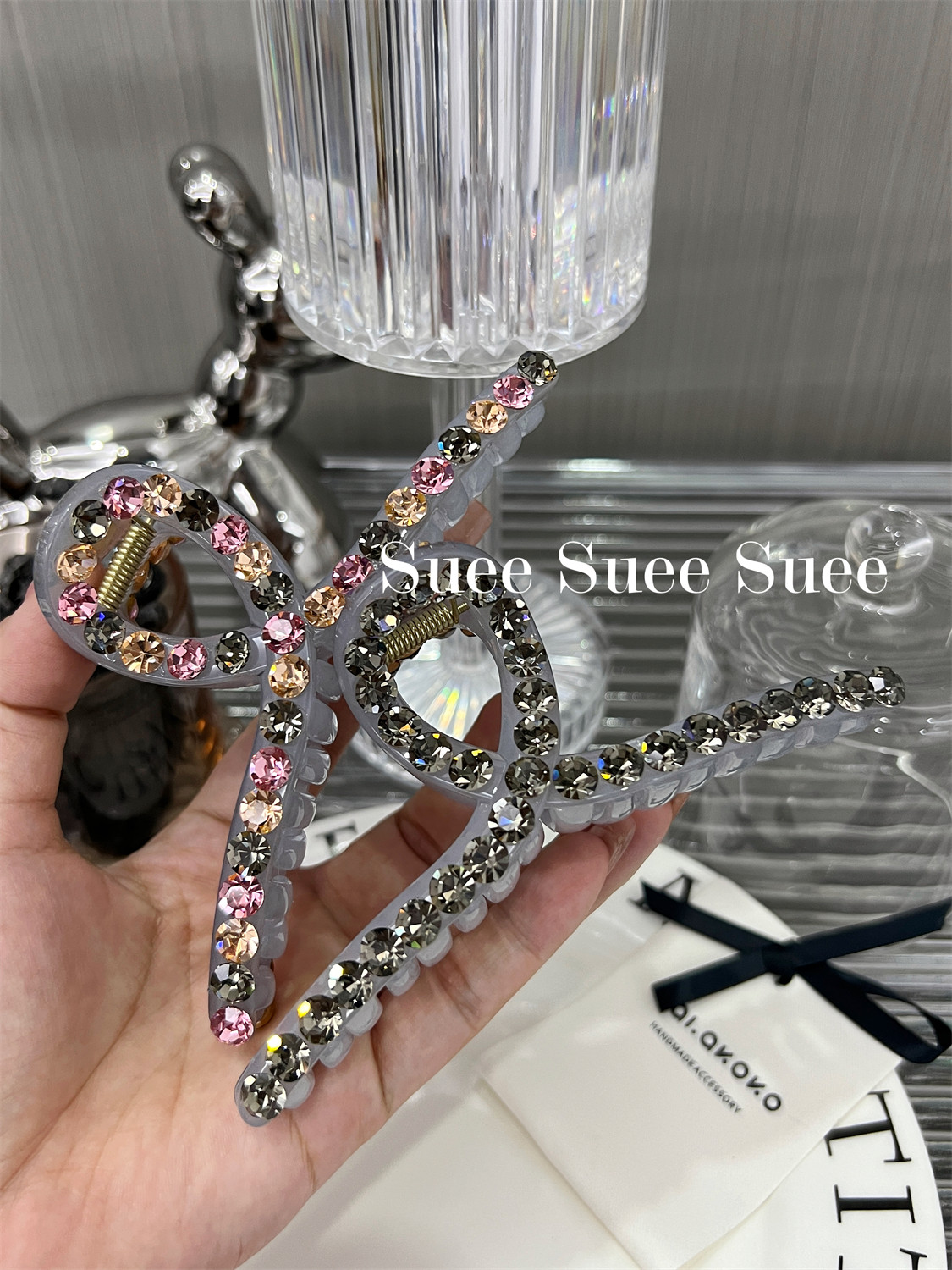 韩国东大门时髦进口水钻超闪果冻彩色满钻交叉高级感大号鲨鱼抓夹,饰品/流行首饰/时尚饰品新,发饰,淘宝优惠券,粉丝福利购,淘宝优惠卷