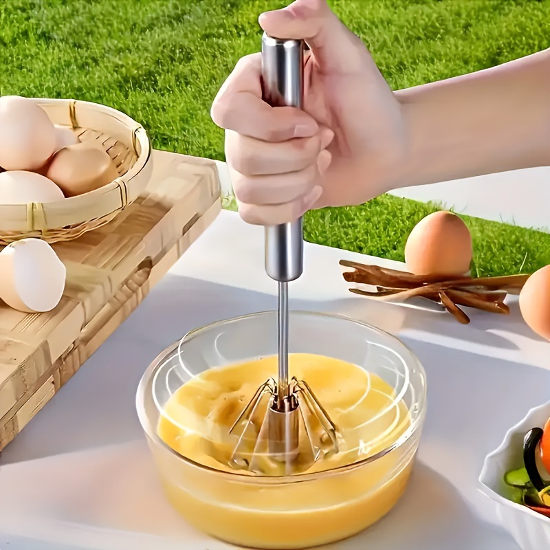 4 Speed Versatile Hand Mixer Manual Battery Free多功能