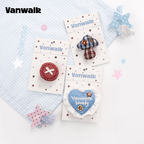 VANWALK/出走自制洞洞鞋配饰鞋花