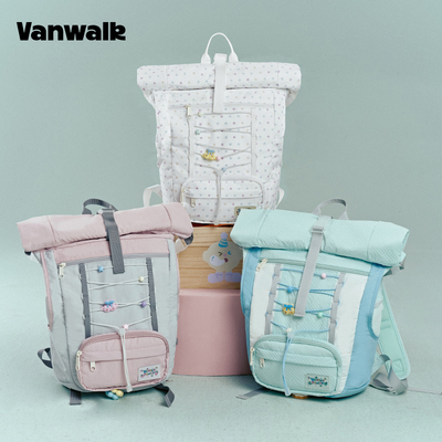 VANWALK/出走新款高颜值17寸书包