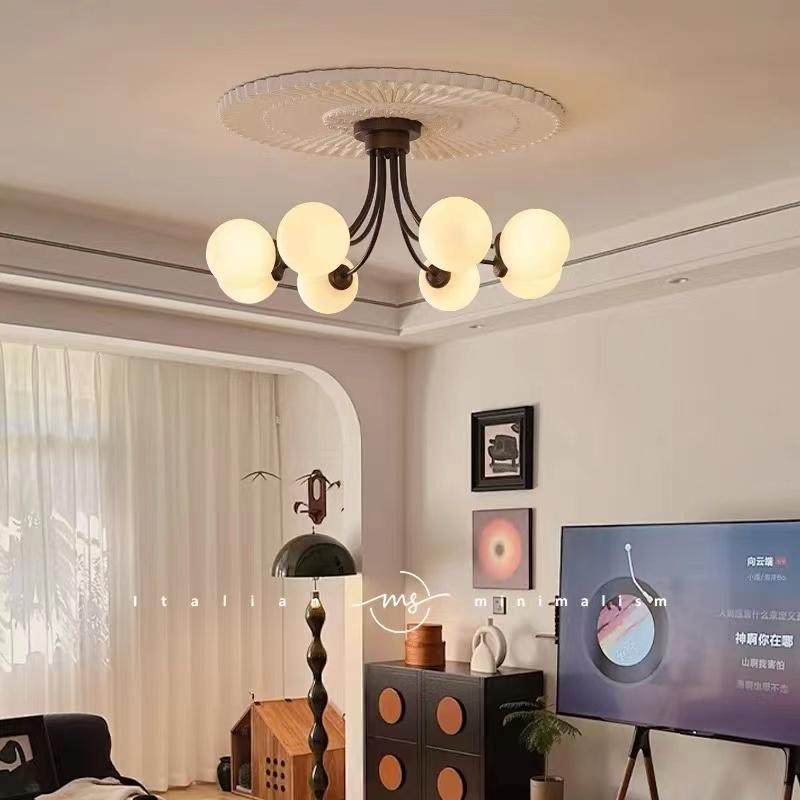 美式复古客厅灯大厅主灯中古风美拉德吸顶灯大气简约高级感卧室灯,家装灯饰光源,客厅吊灯,淘宝优惠券,粉丝福利购,淘宝优惠卷