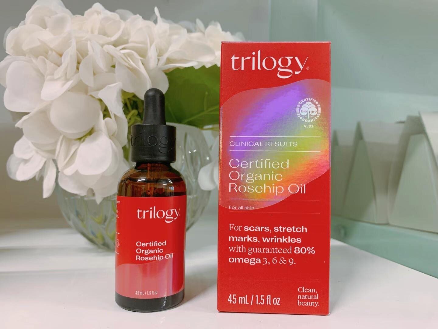 新西兰 trilogy 趣乐活玫瑰果油 45ml