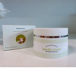 Nature 含VE和芦荟 绵羊油面霜 100克 Pure萃诗纯 新西兰