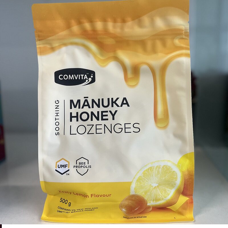 新西兰 Comvita康维他 麦卢卡UMF10+ 蜂胶润喉糖500g