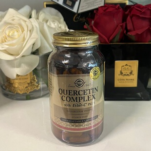 美国品牌 Solgar 槲皮素复合胶囊100粒