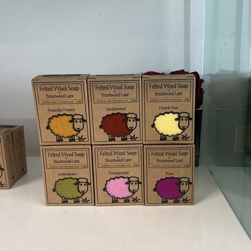 手工羊毛香皂100g10种香味