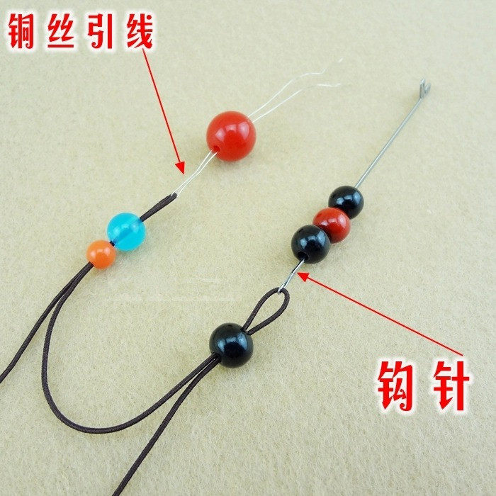 IMPORTED CORE ELASTIC LINE WEARING BRACELET ELASTIC BAND ELASTIC LINE DIY HANDMADE BEADS BRACELET ROPE SHIPPING 0.8 MM