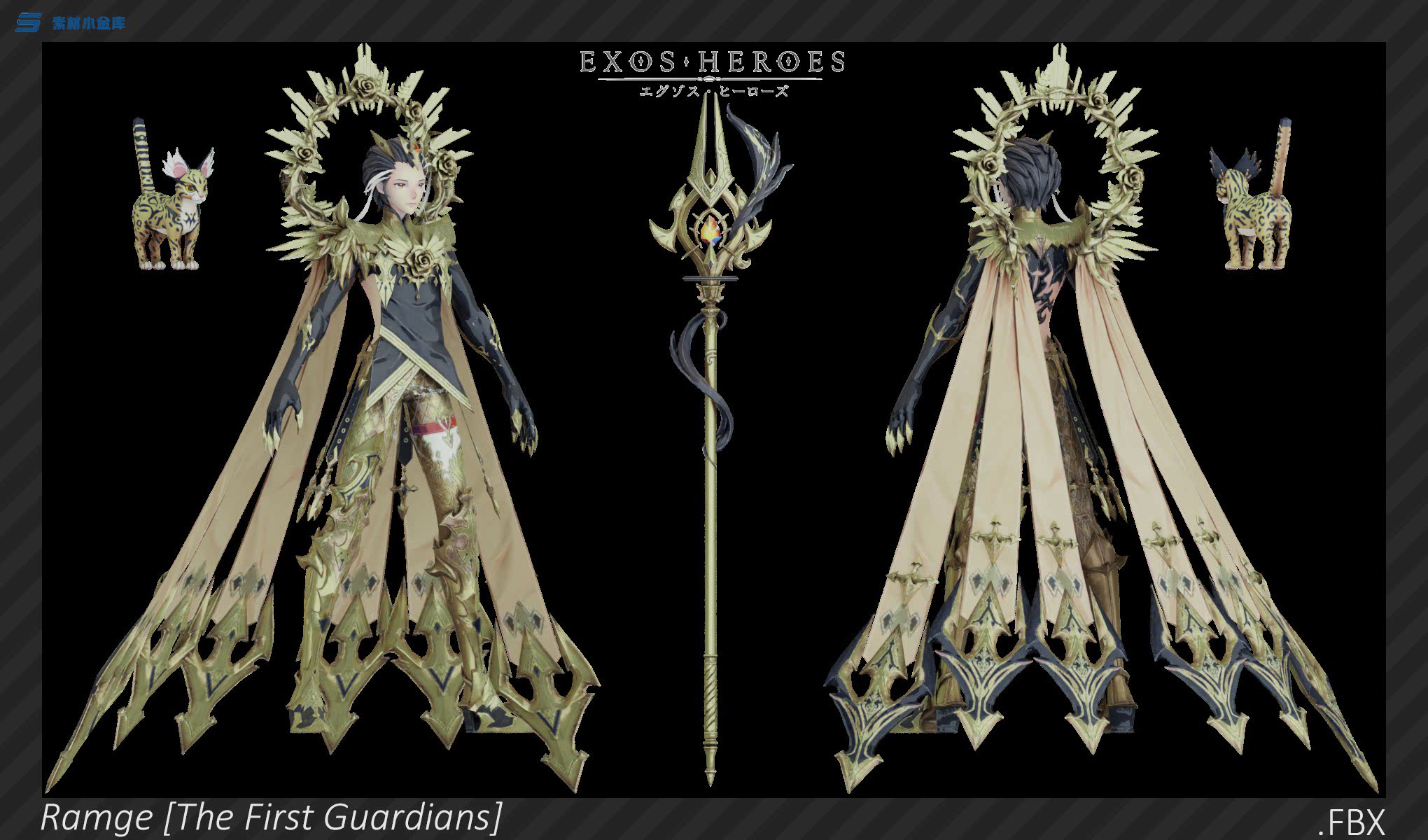 魅影再临 19个3d卡通次世代3d模型合集 狂拽酷炫人物造型设计学习