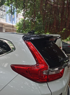 适用东风本田17-21CRV专用尾翼顶翼扰流翼crv改装专用免打孔尾翼