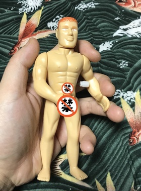 macho man愚人节礼物飞机肌肉男搞怪整蛊玩具发条玩具创意沙雕