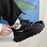 X1962P55网面透气运动鞋男港风鞋春夏2021新款男鞋韩版潮流老爹鞋，男鞋低帮鞋，星座510A-2