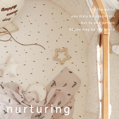 婴儿床单纯棉a类床垫罩