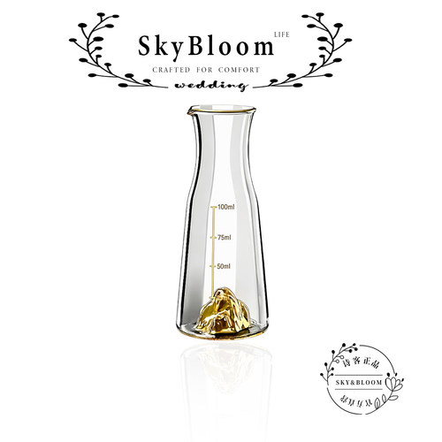 SkyBloom诗客轻奢精致白酒分酒器