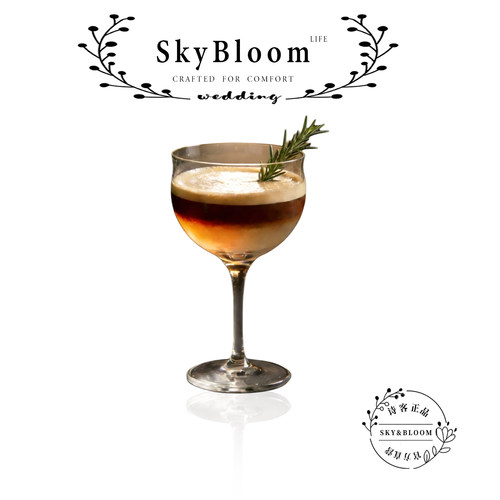 SkyBloom诗客日式创意鸡尾酒杯子