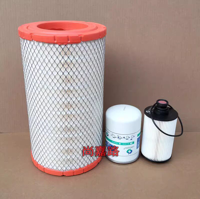 适配福田时代汽车康瑞H2 H3卡货车机油格柴油滤清器空气滤芯配件