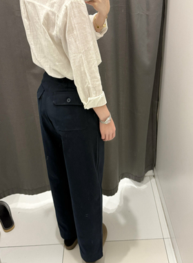 DDY～小心机/设计款韩代别致高级感百搭款休闲裤