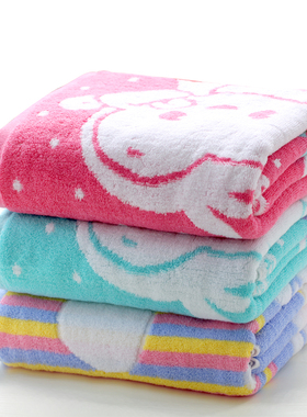 处理价110*115cm 纯棉毛巾料儿童毛巾被 方形盖被 夏季幼儿园被子