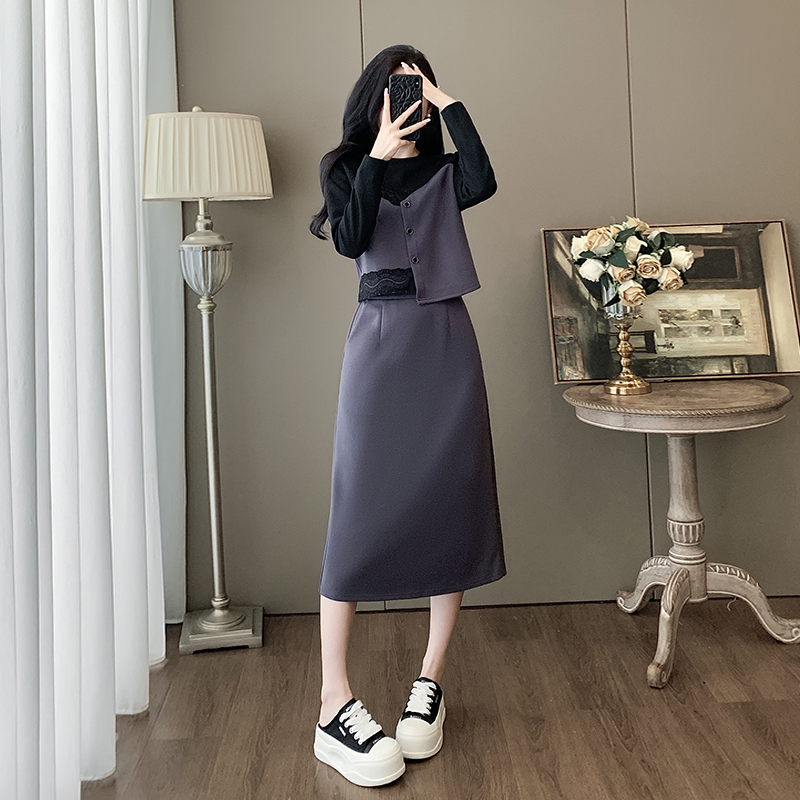 成熟优雅风两件套装女秋季