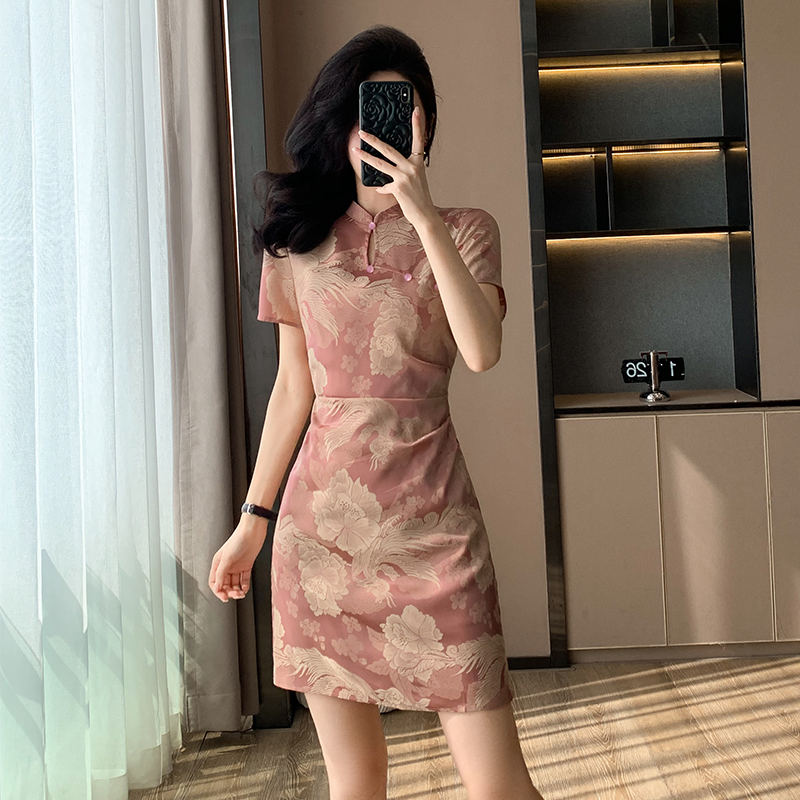 新中式国风改良旗袍裙