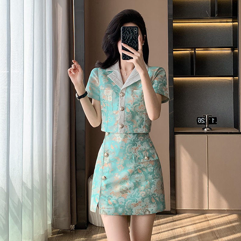 小个子时尚套装女2025夏季新款