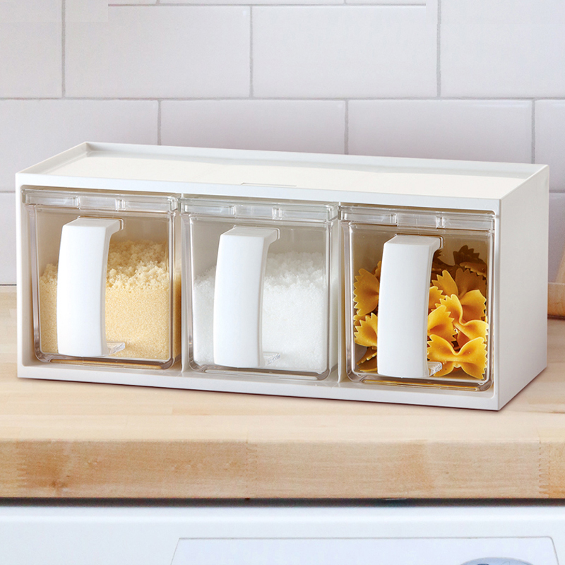 asvel調料盒不鏽鋼套裝有蓋 家用抽屜式廚房用品塑料調味罐組合裝在類目 廚房/烹飪用具, 廚用小工具/廚房儲物, 儲物瓶罐/廚房儲物器皿, 調味瓶罐中 - 來自Buy2taobao.com提供專業的淘寶代購服務