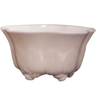 古垚/庄晓阳手工孩儿红白瓷茶杯陶瓷品茗杯功夫茶具主人杯礼盒装