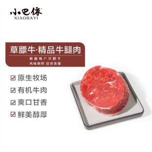 小巴依 原切草膘牛精品牛腿肉6.4斤 牛肉礼盒 新疆散养有机牛肉