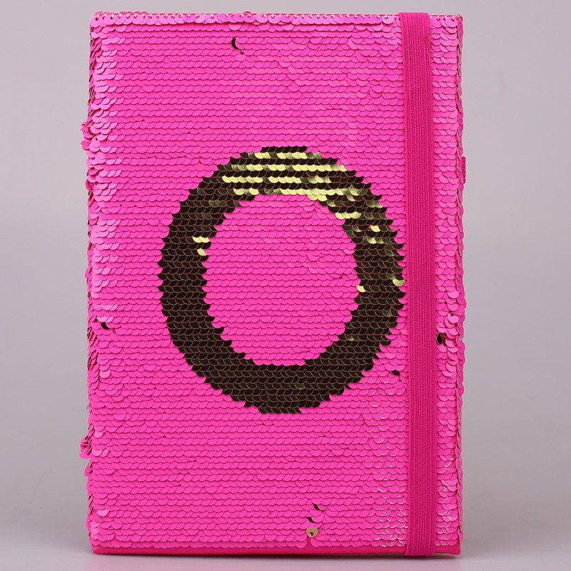AUSTRALIAN SMIGGLE 빨간색 스팽글 편지 스타일 노트 쓰기 패드 및 소년 소녀용 일기
