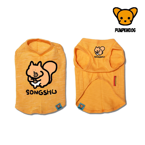 PUMPKINDOG纯棉狗狗背心T恤约克夏泰迪比熊西施小型犬宠物睡衣服