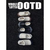 冬季 星星棉拖鞋 男款 NewRockstarChoppa 加绒保暖外穿厚底包头棉鞋