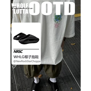 NewRockStarchoppa 椰子系列 防水外穿厚底 踩屎感运动凉拖 春夏季