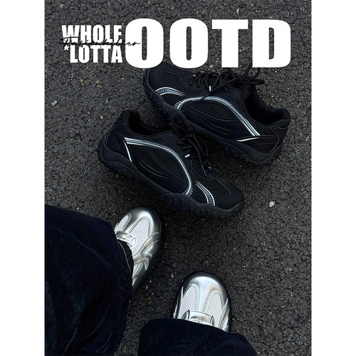 NewRockstarChoppa 小众机能德训鞋男款秋冬休闲运动老爹赛车潮鞋