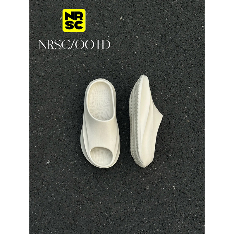 NewRockstarChoppa 外穿拖鞋男夏季踩屎感防滑软底简约沙滩一字拖