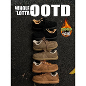 加绒保暖勃肯鞋 男款 冬季 NewRockstarChoppa 防滑抗寒复古穆勒棉鞋