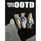 男秋冬潮流学生休闲复古德训鞋 NewRockStarChoppa 百搭运动赛车鞋