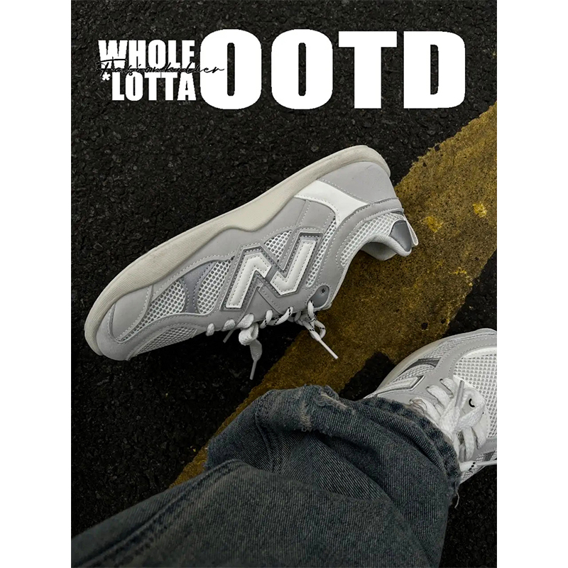 NewRockstarChoppa 男鞋夏季透气舒适休闲运动德训潮鞋小众阿甘鞋