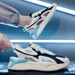 凉鞋男2023新款夏季外穿防滑运动户外开车镂空耐磨防臭洞洞沙滩鞋